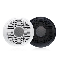 XS Series 4" 120 Watt Classic Marine Speakers Without Led, XS-F40CWB - White/Black - 010-02199-00 - Fusion 